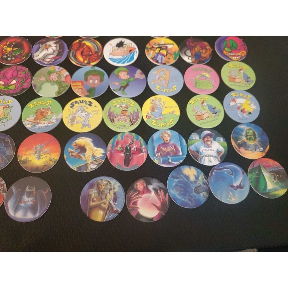 168 Pog Game Slammer Lot Goosebumps Whammers Zoo Ies Lucky Charms See Pictures - Picture 15 of 16